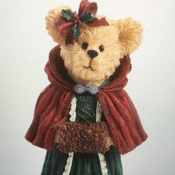 Boyds Bears Other - BOYDS BEARS "Rebecca" YULETIDE SPIRITS from the BEARSTONE Collection #4041902